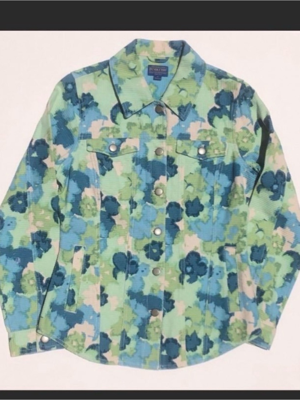 PENDLETON Women’s Floral Button Up jacket small